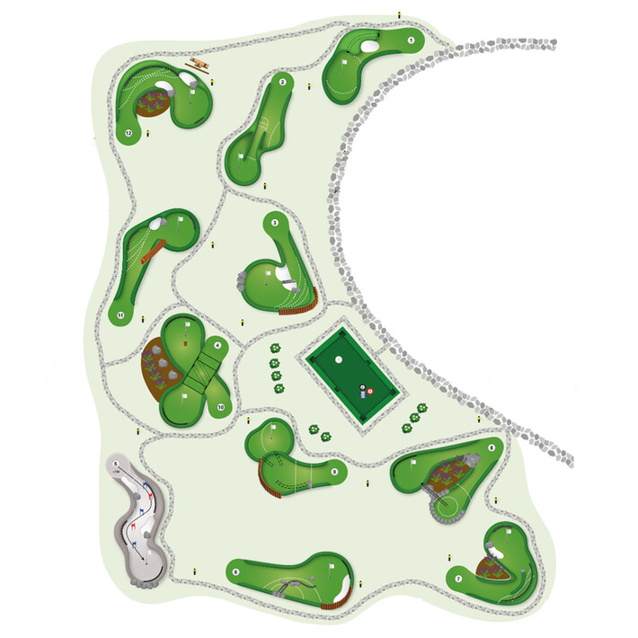 Adventure Golf Map