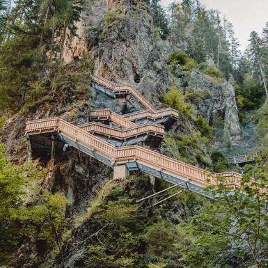 Kitzlochklamm Teufelstreppe | © Karin Pfisterer