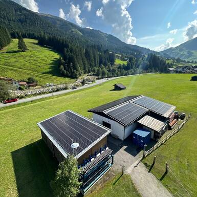 Solaranlagen der Wassergenossenschaft | © EEG Saalbach Hinterglemm