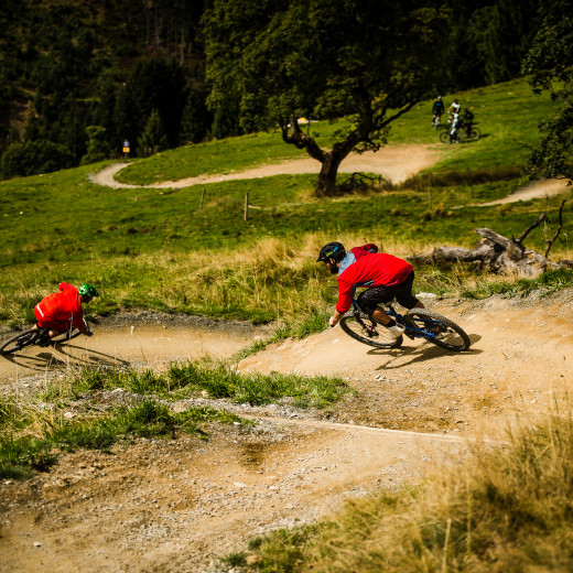Saalbach Sommer Bike Enduro Downhill Milka Line | © saalbach.com