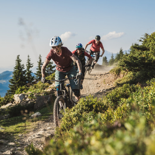 Mountainbiking in Saalbach Hinterglemm | © Mia Knoll Mountainbiking in Saalbach Hinterglemm | © Mia Knoll