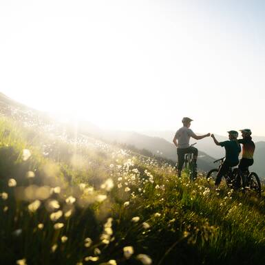 Mountainbiken in Saalbach Hinterglemm | © Moritz Ablinger