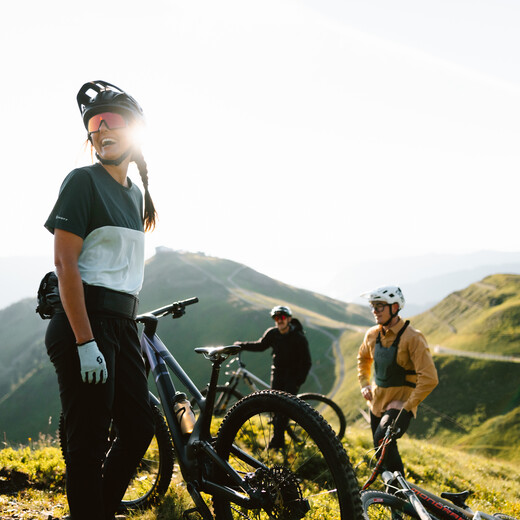 Bike-Action in Saalbach Hinterglemm | © Moritz Ablinger