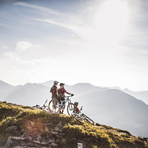 Mountainbiking in Saalbach | © Mia Knoll Mountainbiking in Saalbach | © Mia Knoll
