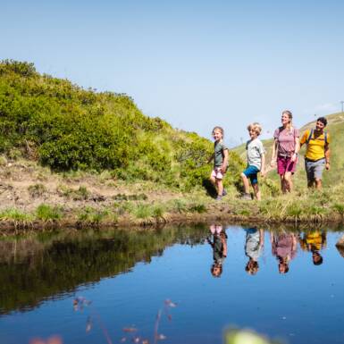 Wandern mit der Familie in Saalbach Hinterglemm | © Klaus Listl