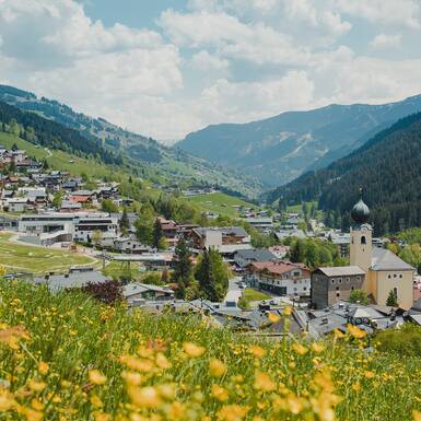 Village view of Saalbach | © Markus Landauer