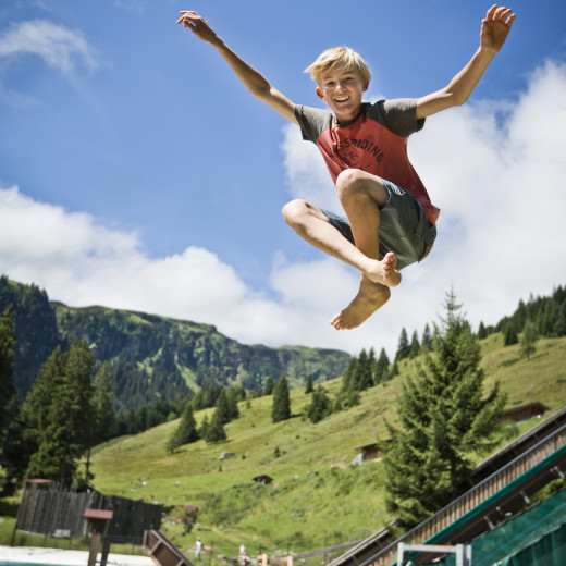 Outdoor Jump and Slide | © saalbach.com , Mirja Geh Outdoor Jump and Slide | © saalbach.com , Mirja Geh