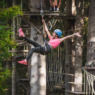 Hochseilpark Saalbach Hinterglemm | © Mia Knoll