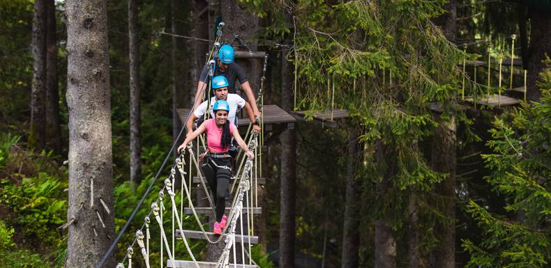 Hochseilpark Saalbach Hinterglemm | © Mia Knoll