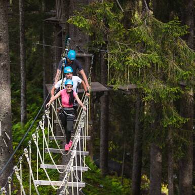 Hochseilpark Saalbach Hinterglemm | © Mia Knoll
