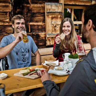 Culinary delights in and around Saalbach's huts