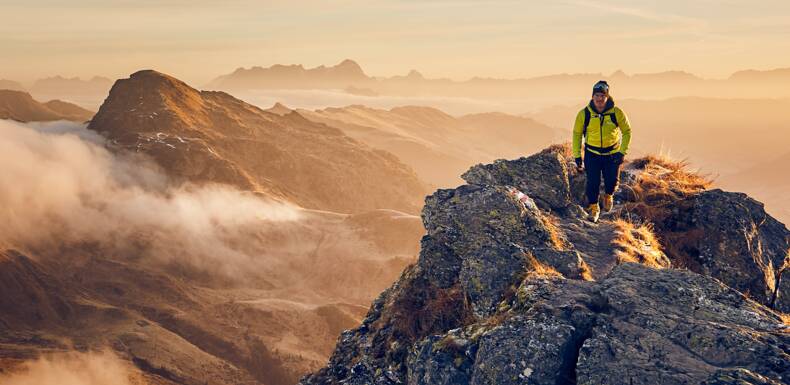 Sportliche Gipfelwanderung in Saalbach Hinterglemm | © Daniel Roos