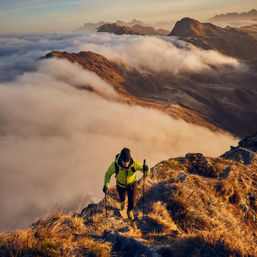 Sportliche Gipfelwanderung in Saalbach Hinterglemm | © Daniel Roos