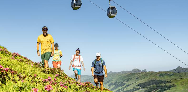 Wandern in Saalbach Hinterglemm | © Karin Pasterer