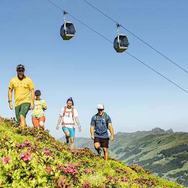 Wandern in Saalbach Hinterglemm | © Karin Pasterer