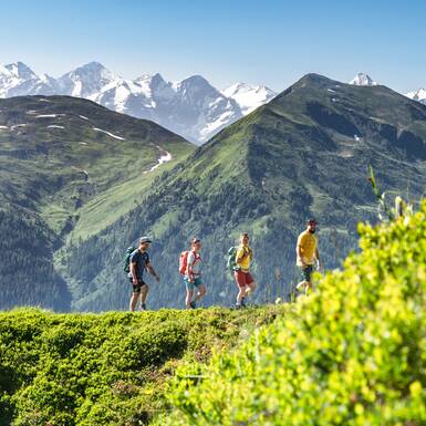Wandern in Saalbach Hinterglemm | © Karin Pasterer