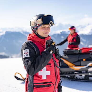 Pistenrettung im Skicircus | © Andreas Putz