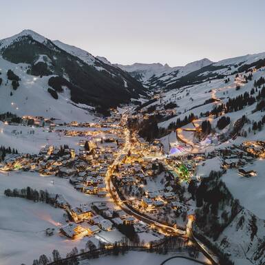 Hinterglemm am Abend | © JFK Photography