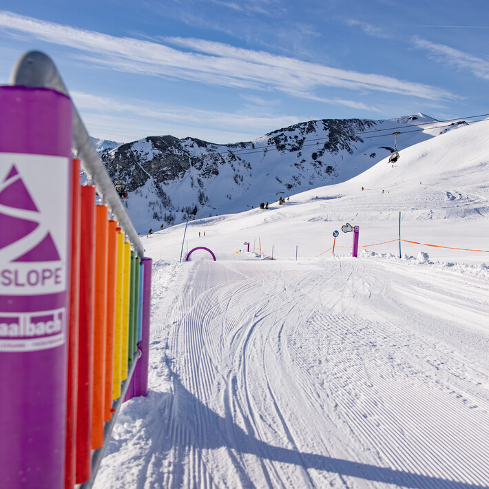 Funslope im oberen Bereich des Zwölferkogels | © saalbach.com, Andreas Putz
