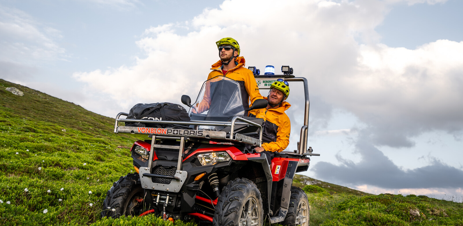Quads are also available for the Bike Patrol. | © © saalbach.com, Wout van de Donk